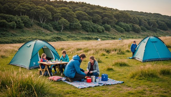 Comment reussir des vacances en camping avec enfants en bretagne