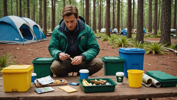 Trier ses déchets en camping : Les bonnes pratiques à adopter