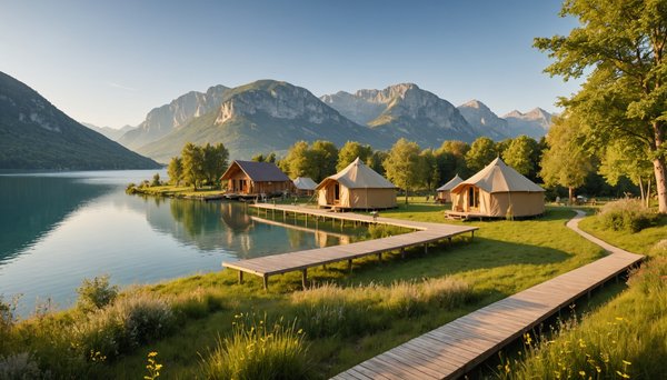 Comment séjourner dans un éco camping proche de St Jorioz ?